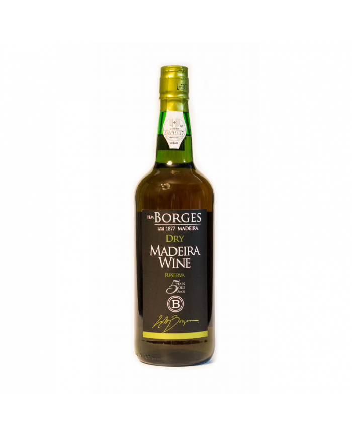 Madeira Wine H.M.Borges Dry Reserve 5 Years 75Cl