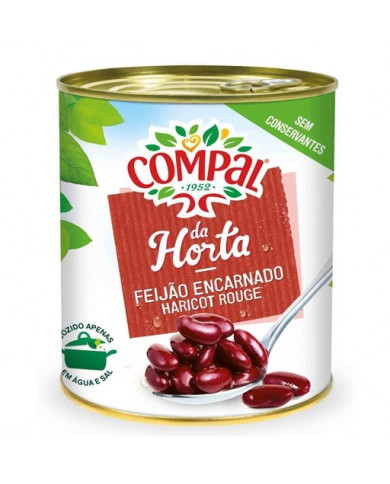 Compal Beans Red In Brine Large Tin 845g
